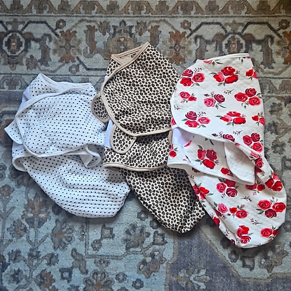 0 to 3 month swaddles